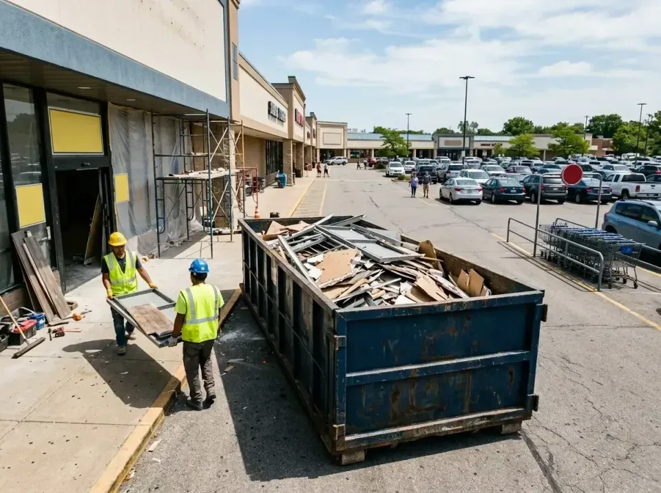 retail-store-renovation-debris-003 — frequently asked questions, Roll-off Dumpster Rentals in Trinity, NC